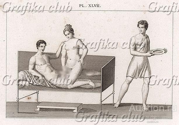 Спинтрия. Фреска из Помпеев. Спинтрия - сюжет для