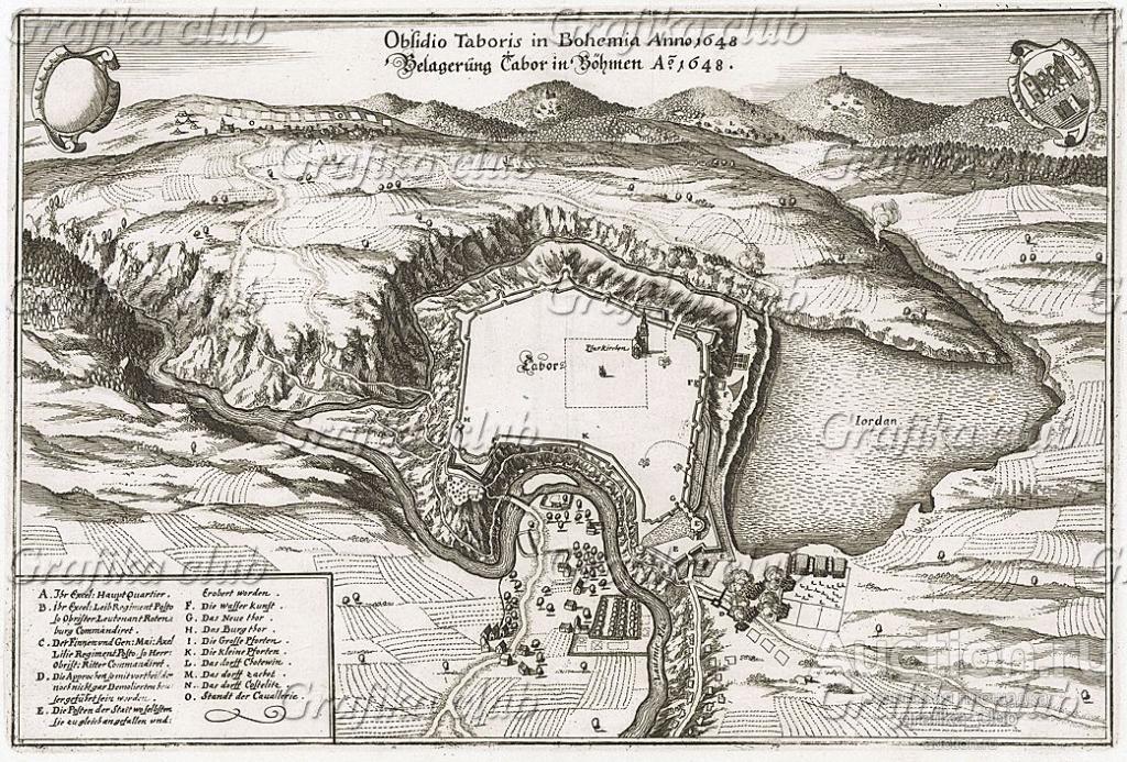 Тридцатилетняя война 1618-48 гг. План осады города