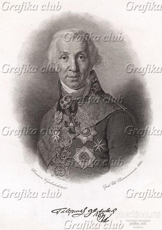 Гавриил Романович Державин (1743-1816) - поэт