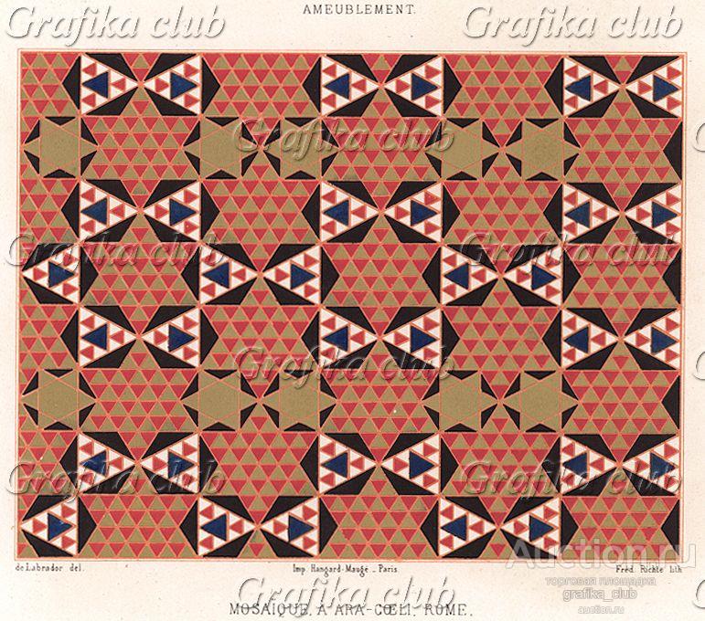 Мозаика в римском монастыре миноритов Санта-Мария