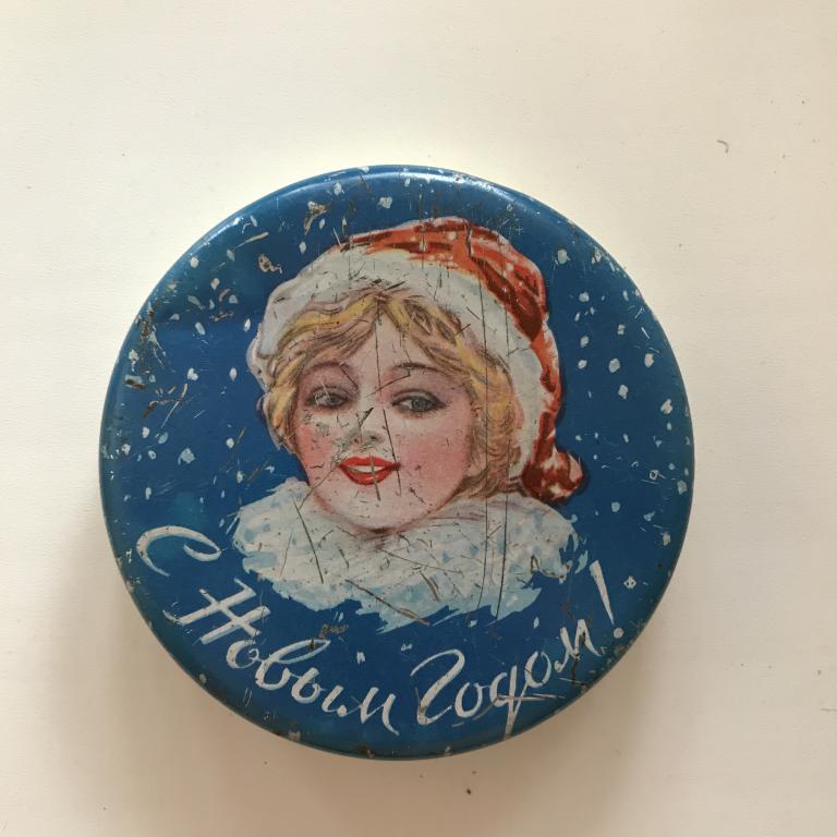 Жестяная банка С Новым Годом !