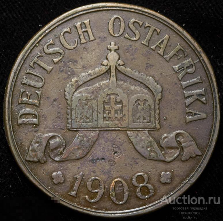 Немецкая Остафрика (Танзания) 5-1908