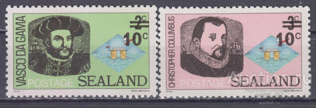 Силенд 1969 мореплаватели MNH