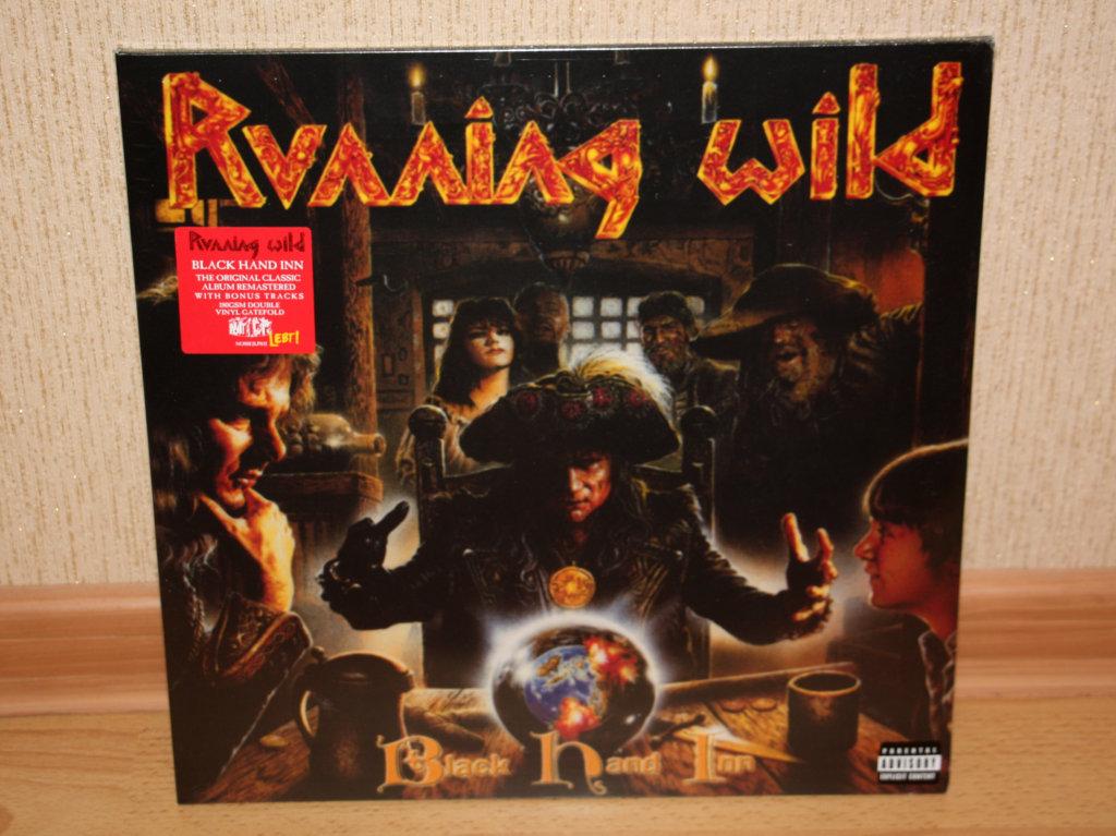 RUNNING WILD "Black Hand Inn" 2 LP