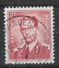 Бельгия 1953 г. Король Болдуин, гаш.