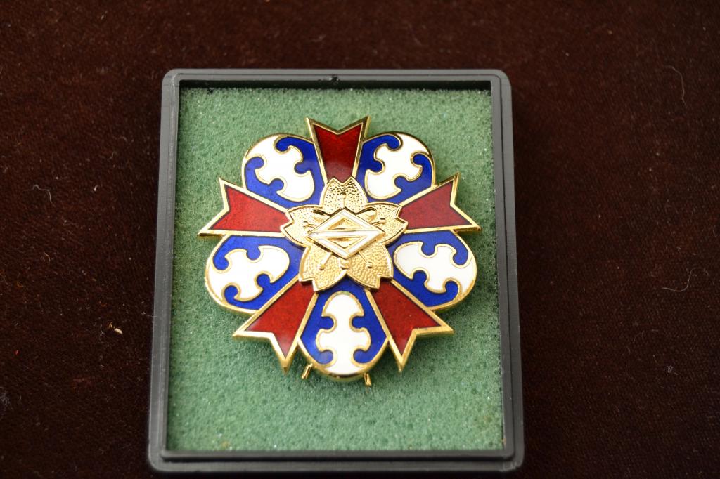 1779 Япония Знак Ассоциации Пожарных 30 летие службы, 1978, префектура Йокогама