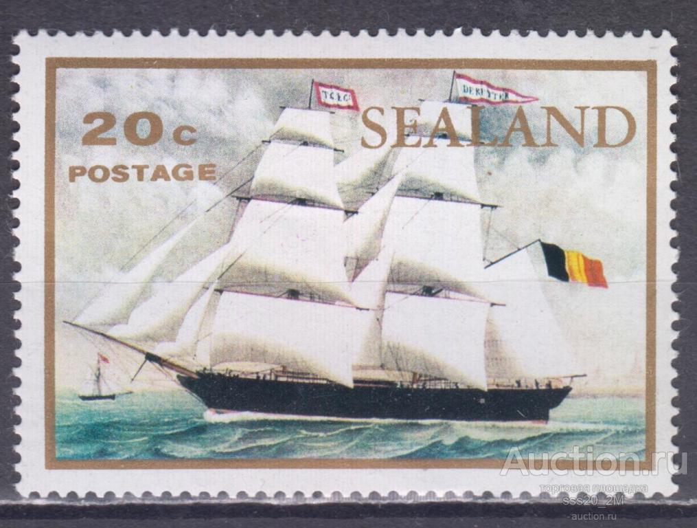 Силенд 1970 парусник MNH образец