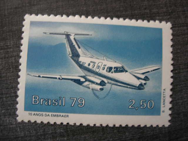 Бразилия 1979 авиация: самолет  MNH