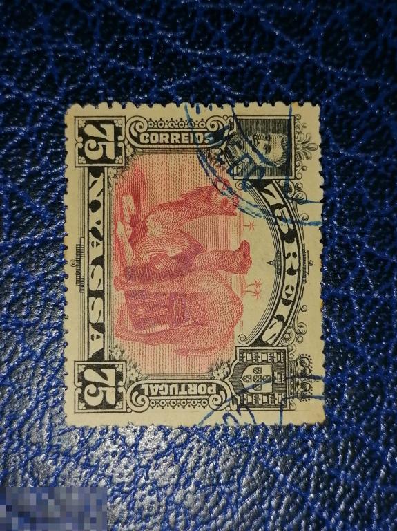 ПОРТУГАЛЬСКИЕ КОЛОНИИ НЬЯСА 1901 ГОД ! 