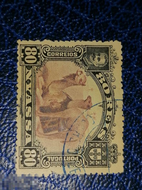 ПОРТУГАЛЬСКИЕ КОЛОНИИ НЬЯСА 1901 ГОД ! 