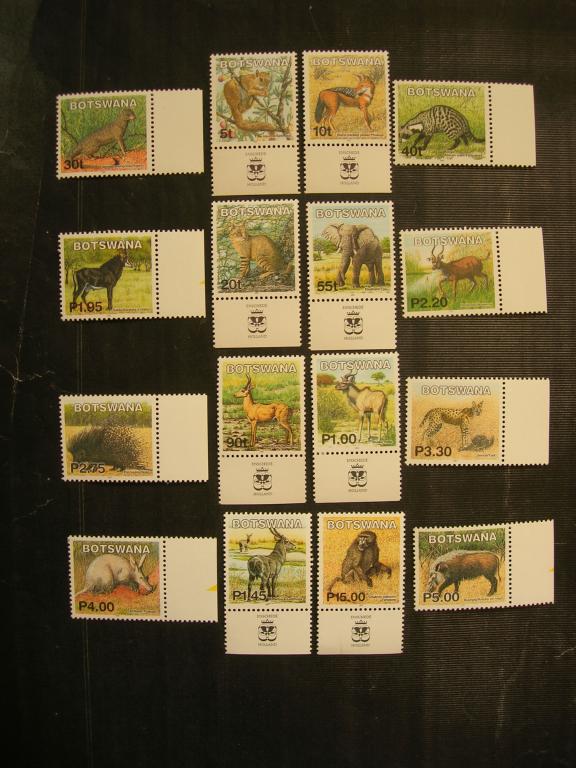 Ботсвана 2002 стандарт: фауна   MNH