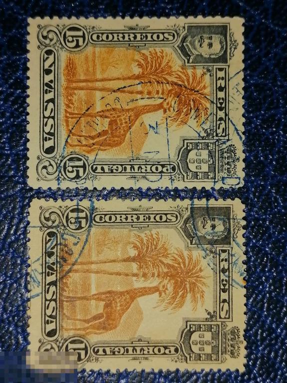 ПОРТУГАЛЬСКИЕ КОЛОНИИ НЬЯСА 1901 ГОД ! 