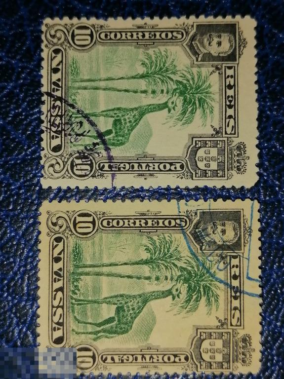 ПОРТУГАЛЬСКИЕ КОЛОНИИ НЬЯСА 1901 ГОД ! 