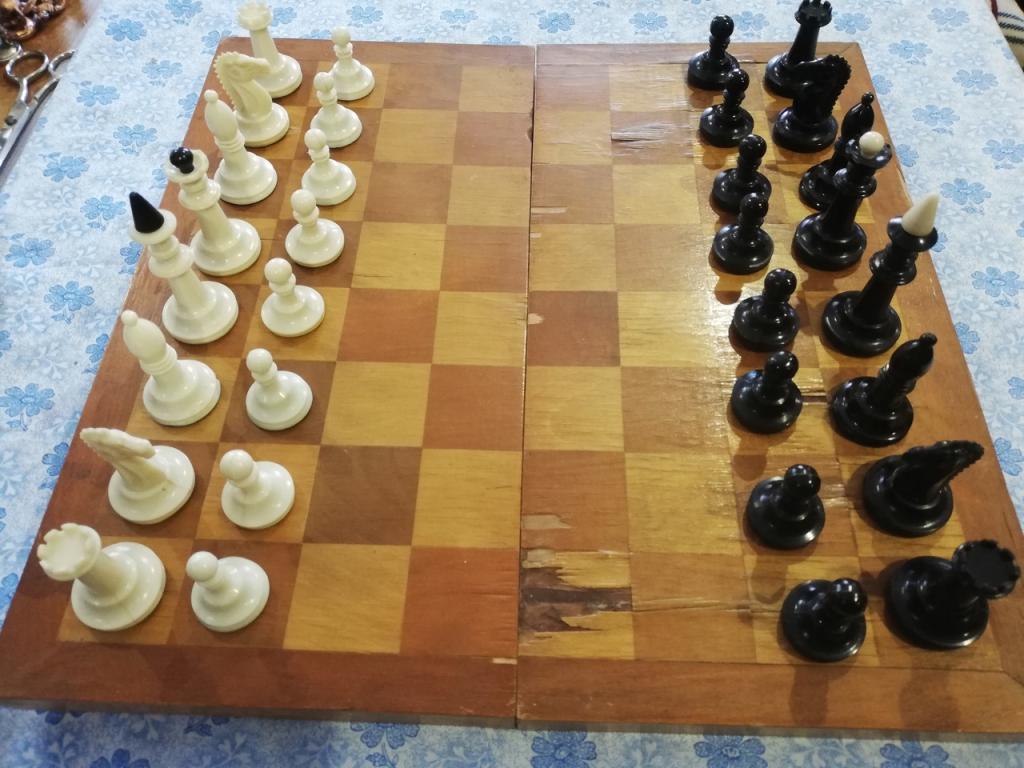 Шахматы СССР фигуры из карболита
