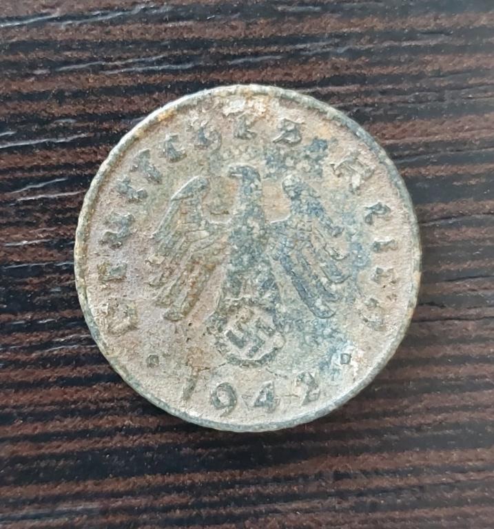 5 пфенингов 1942. А.