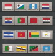 США ( ООН , Нью - Йорк ) 1989 Флаги стран членов ООН