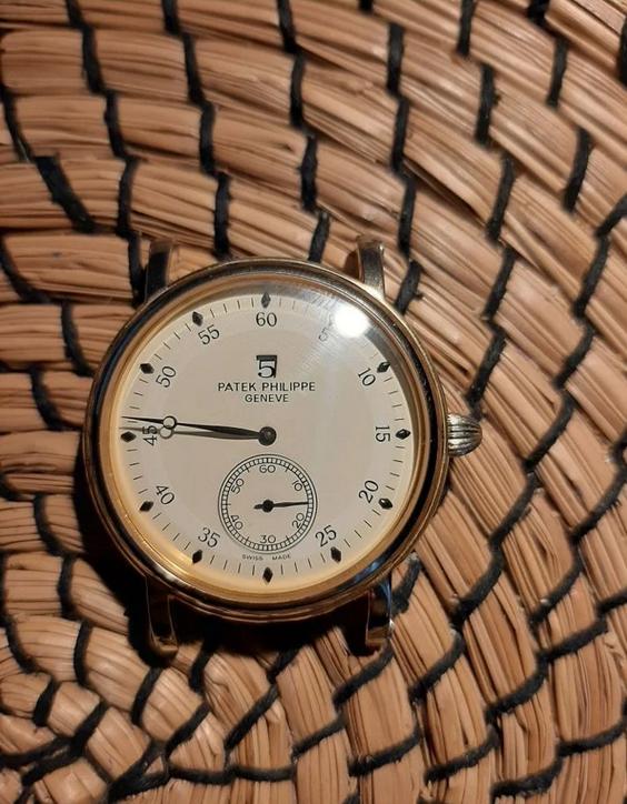 Часы-секундомер-хронограф Patek Philippe, реплика высочайшего качества! Золото? Держит 750 пробу
