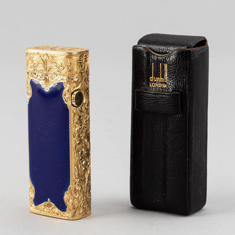 Зажигалка Dunhill. 18 К золото. ID-ANTQ-4867