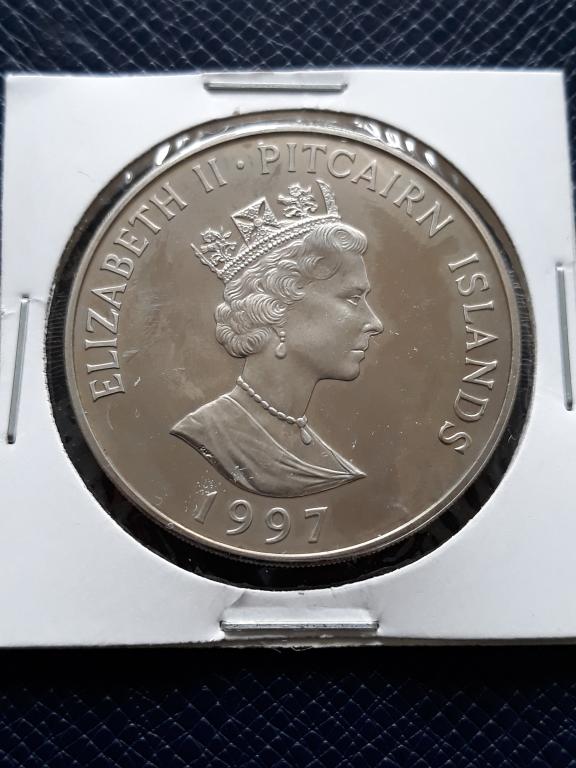 Острова Питкерн 1 доллар 1997 КМ 10