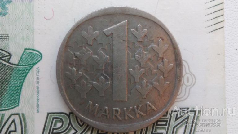 Финляндия 1 марка 1972