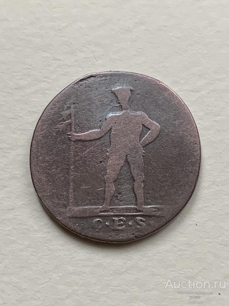 Брауншвейг-Вольфенбюттель 1 пфенниг 1785г.