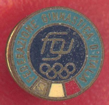 Италия фрачный знак Федерация гимнастики Италии FGI
