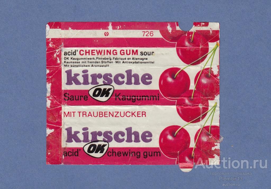Обертка Германия Ok Kirsche