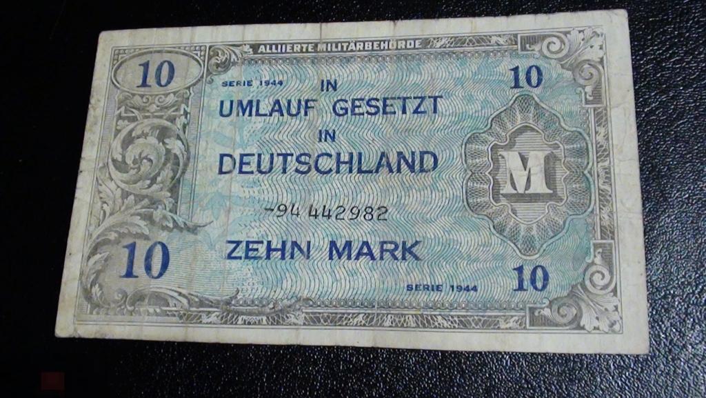 Германия 10 марок 1944 г советская зона оккупации