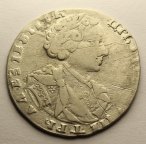 Тинф 1708 года Для Речи Посполитой. Петр I. Серебро 500 пробы. Редкость R1 - по Биткину!