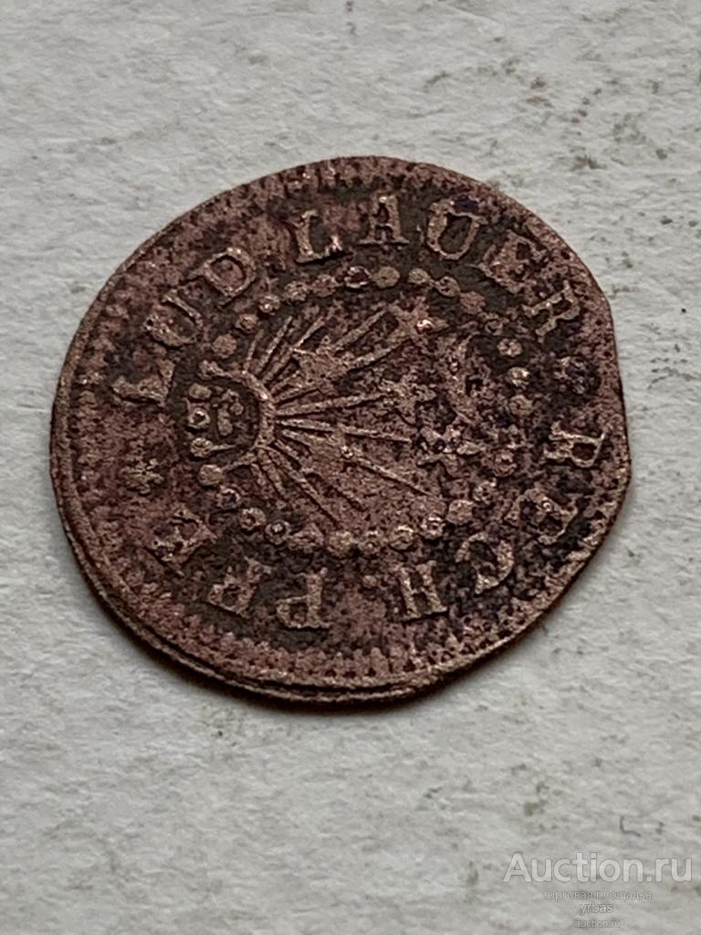 Нюрнберг счетный жетон 18 век