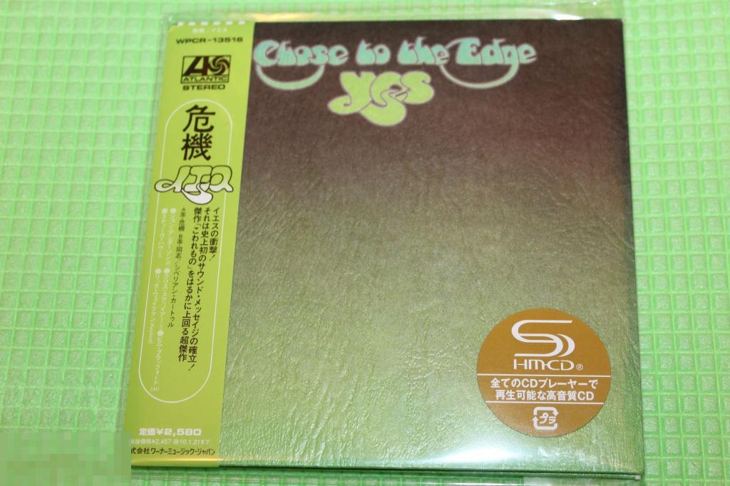 Yes / Close To The Edge 72 / Japan SHM Mini-LP 