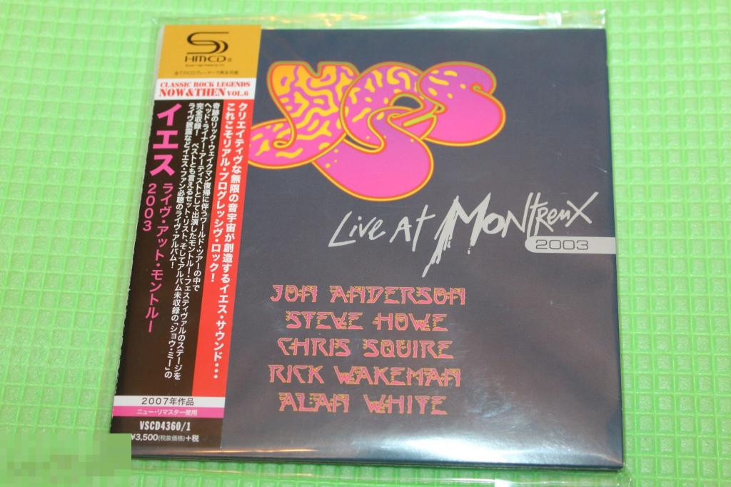 Yes / Live At Montreux 03 / Japan SHM  2CD Mini-LP 