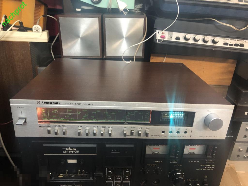 Тюнер Radiotehnika Т-101 Тюнер Радиотехника Т 101 FM 