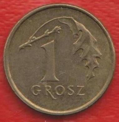 Польша 1 грош 2009 г.