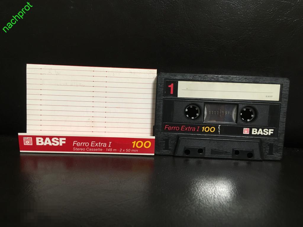 Кассета BASF Ferro Extra I 100 1988 г. 