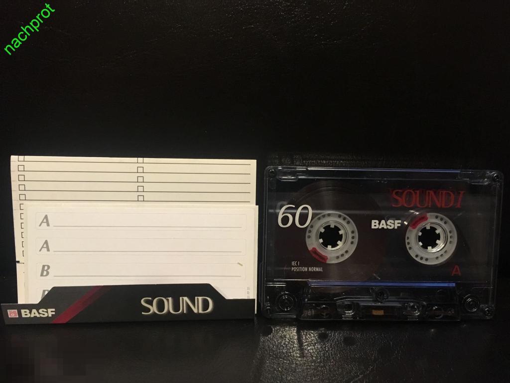 Кассета Basf Sound  I 60