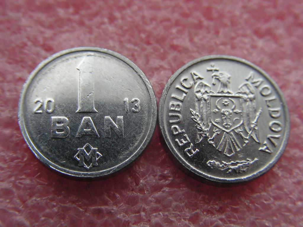 Молдова 1 бан 2013 unc