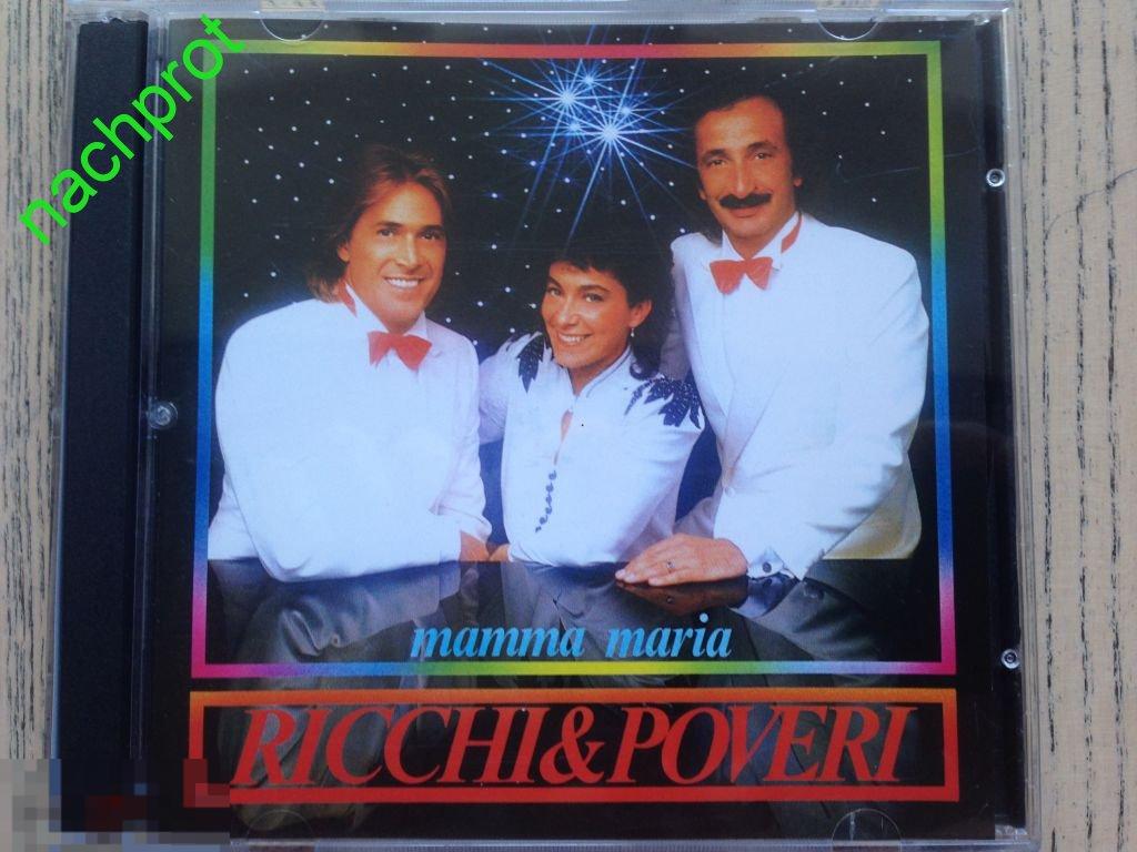 Обложка CD диска Ricchi e Poveri mamma Maria. Ricchi e Poveri "mamma Maria".
