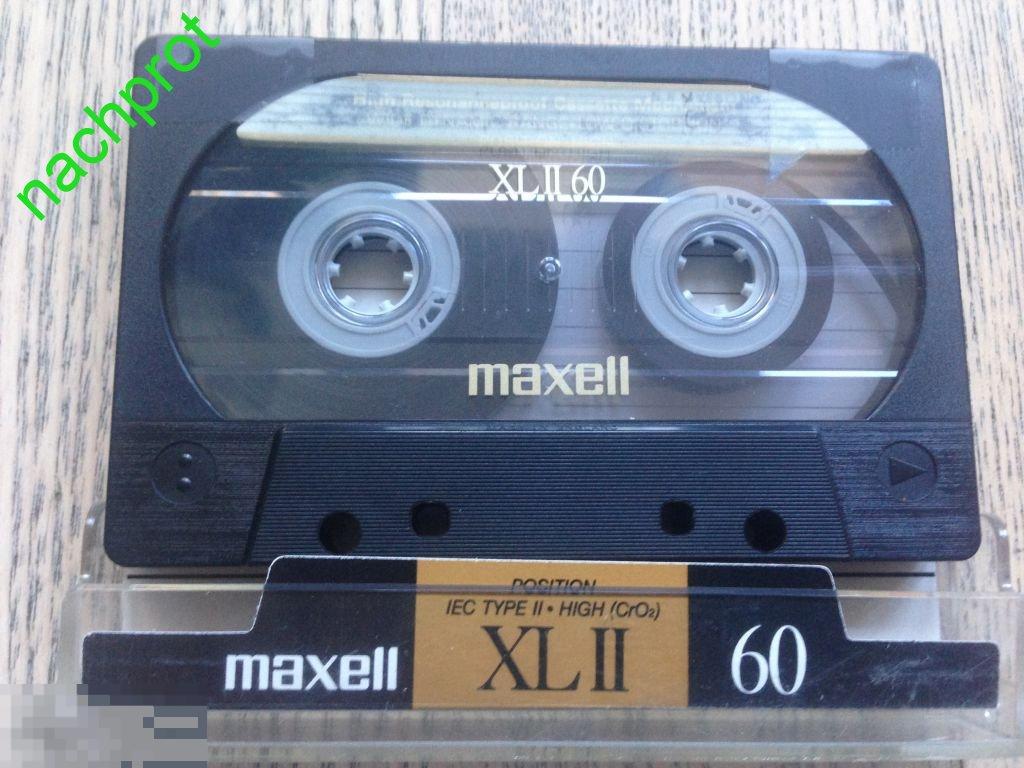 Кассета maxell XL II 60