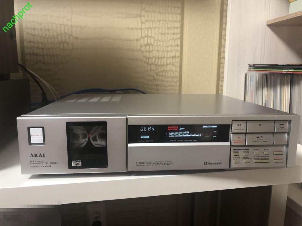 Akai GX-9 - культовая кассетная дека 