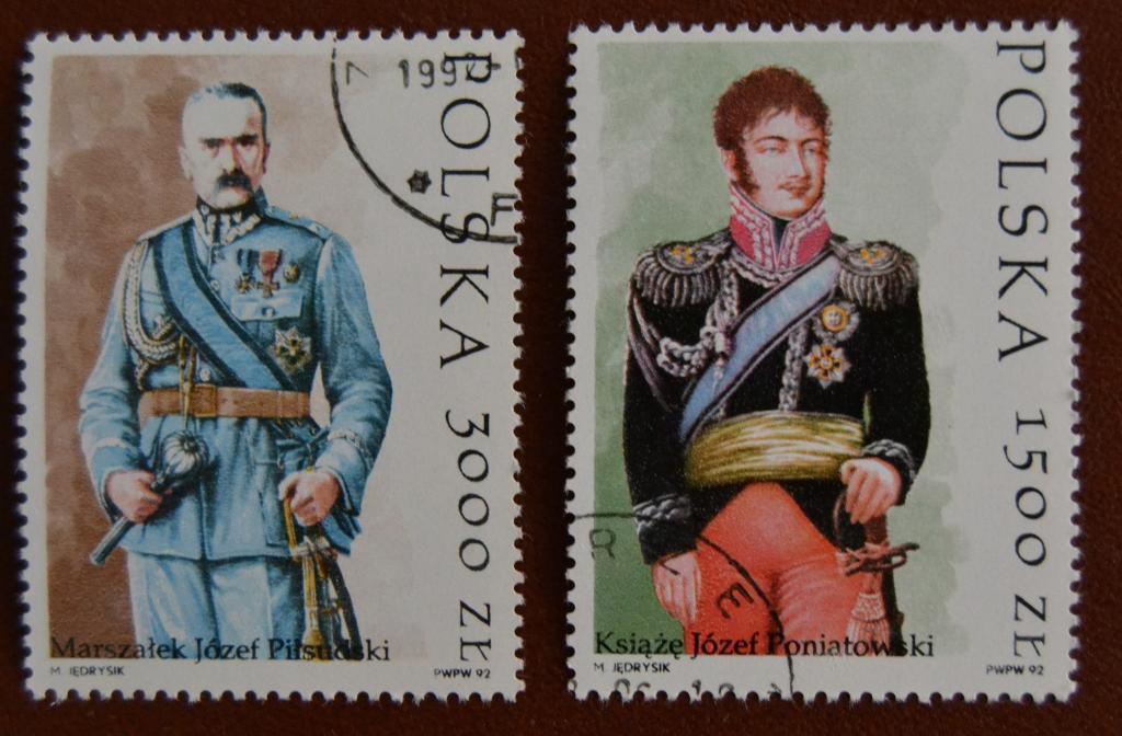 Польша 1992 год 200 летие военного ордена Virtuti Militari  Пилсудский Гаш