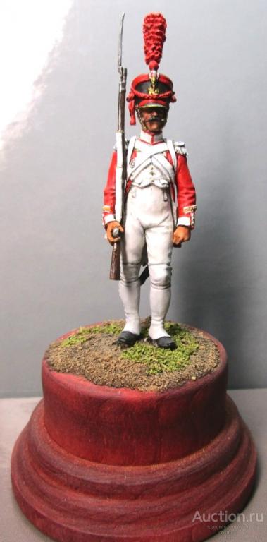 Андрей Калиничев. 1/32 AK. Сержант Валезанского батальона, 1810, Швейцария, кантон Вале