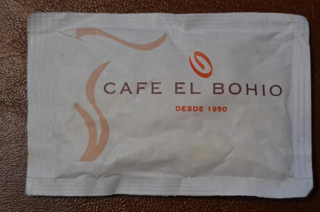 Пакетик порционного сахара Cafe el Bohio Аргентина