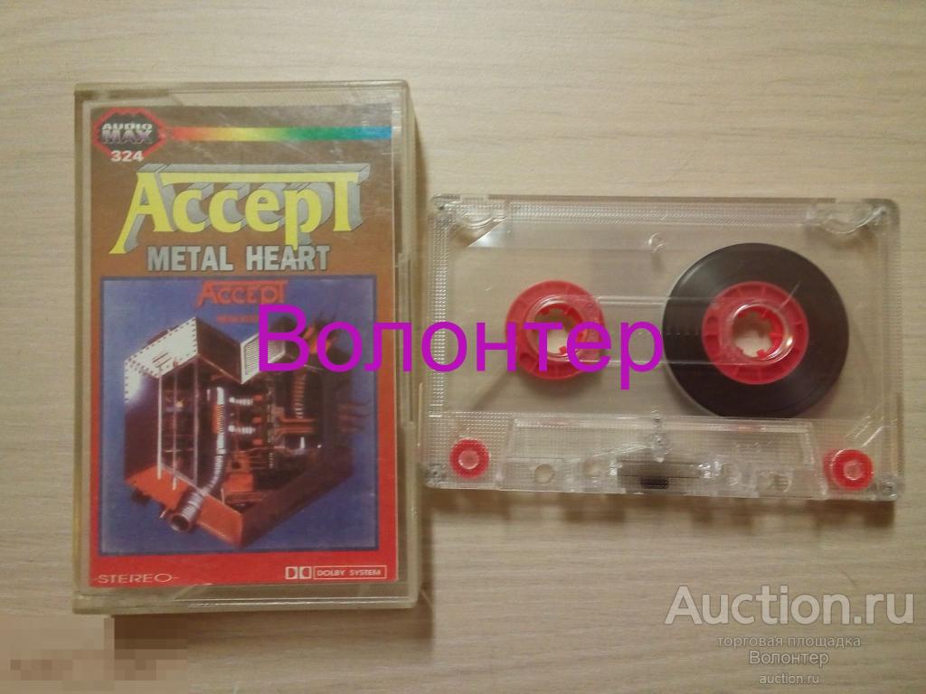 Accept "Metal Heart" 1985 (польская лицензия, Audio Max, 324, heavy, MC) 