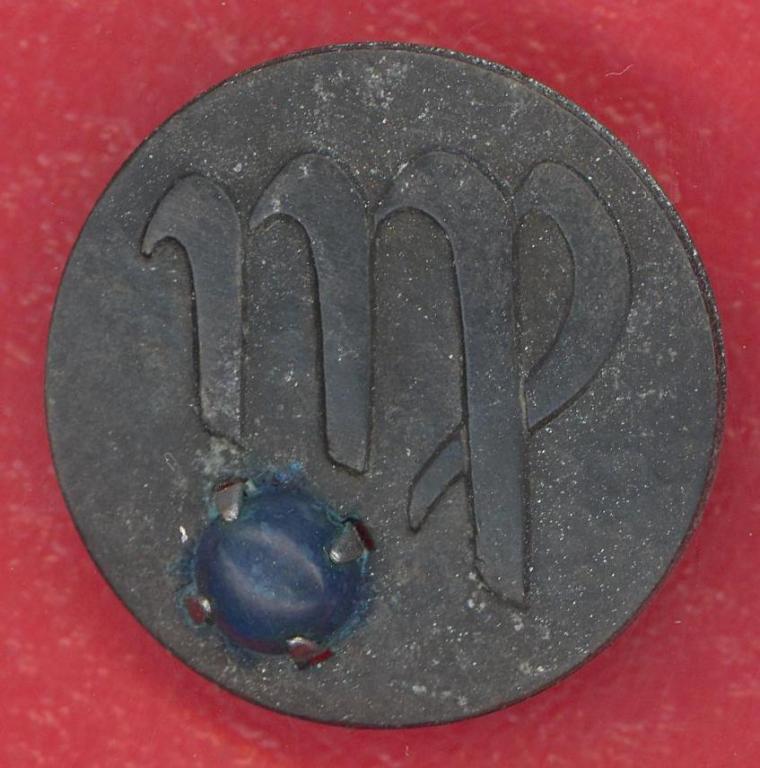 Германия 3 рейх значок Зимняя помощь WHW 1937 Знаки Зодиака Дева