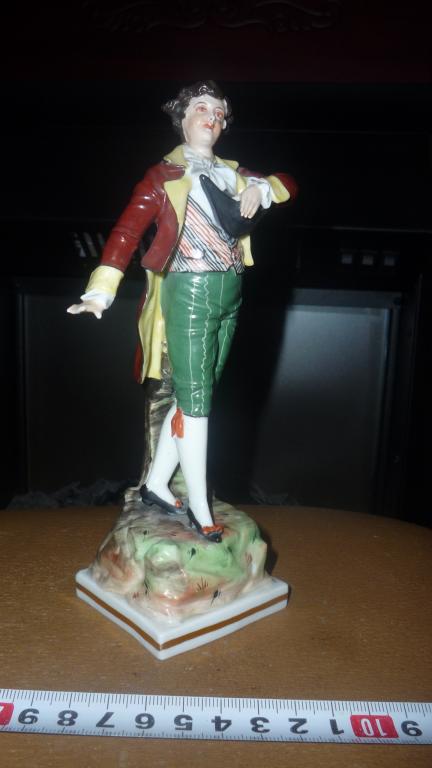 АНТИКВАРНАЯ СТАТУЭТКА Volkstedt Triebner Ens & Eckert 1800г