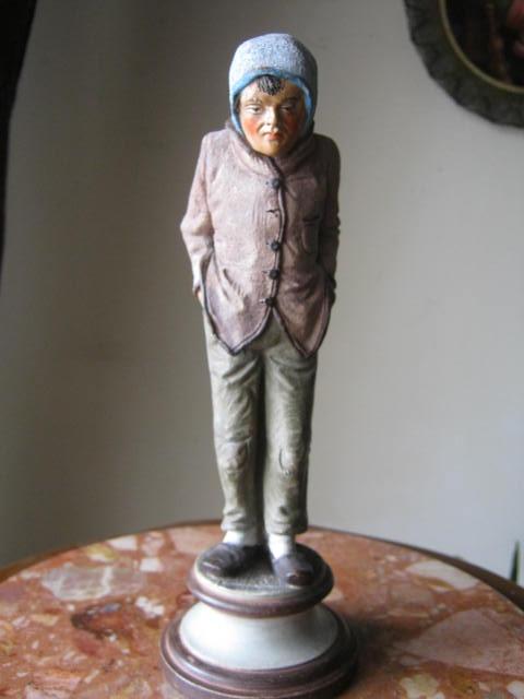 Бродяга,  JOHANN MARESCH - MAJOLICA (Bohemia), 1841 - 1890 гг. RRR