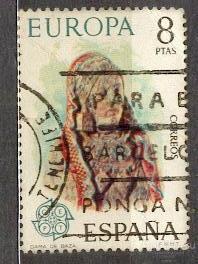 Испания  1974 Ив 1830 Европа искусство скульптуры женщин