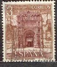 Испания  1976 Ив 1982 Сантяго де Компостела архитектура памятники