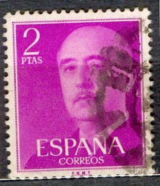 Испания  1955 Ив 865 А  Франко